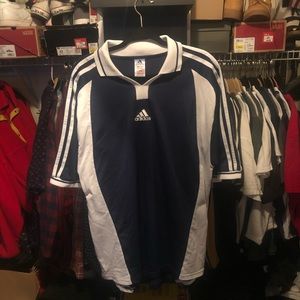 Vintage Adidas soccer polo